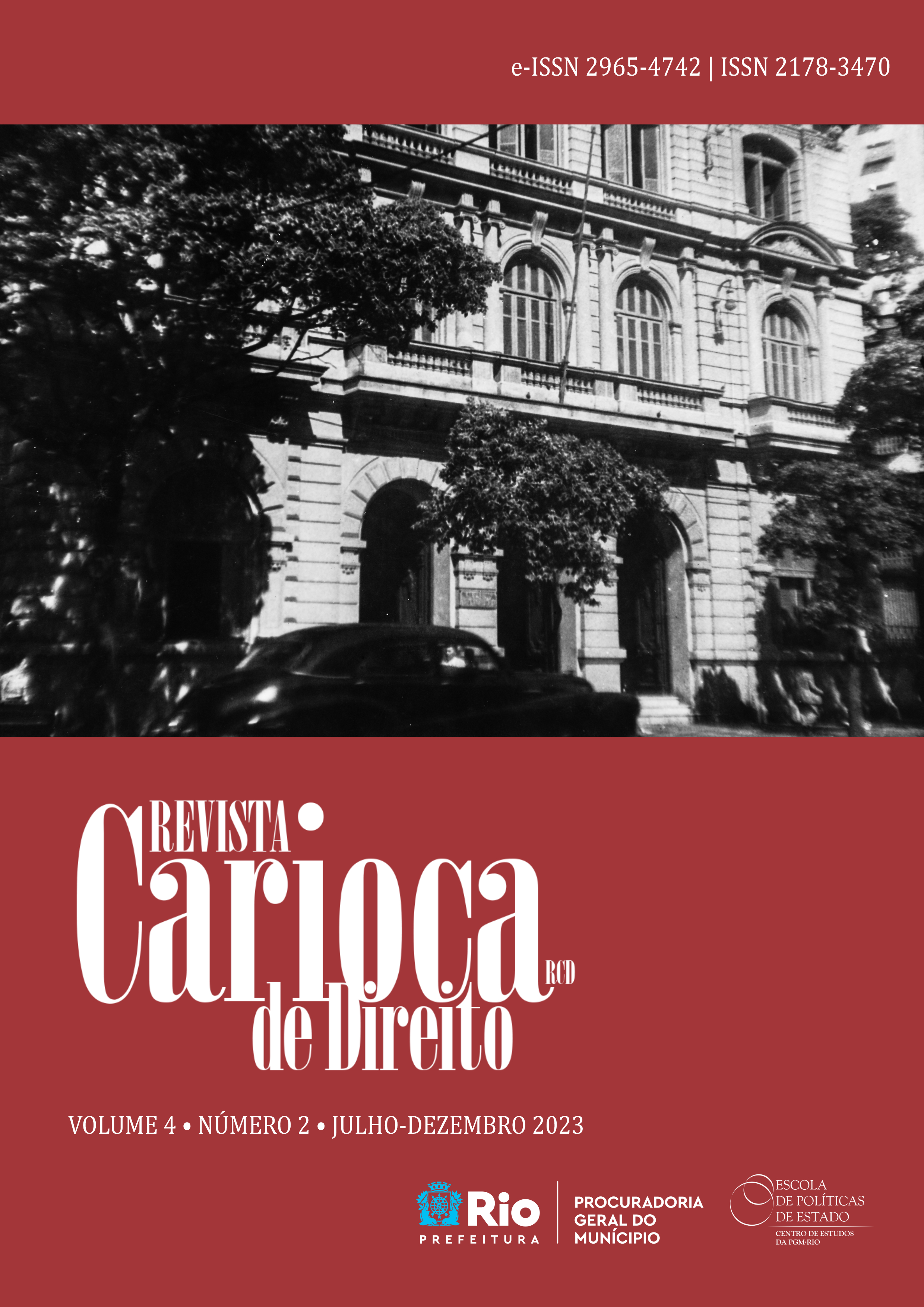 					Visualizar v. 4 n. 2 (2023): Revista Carioca de Direito
				